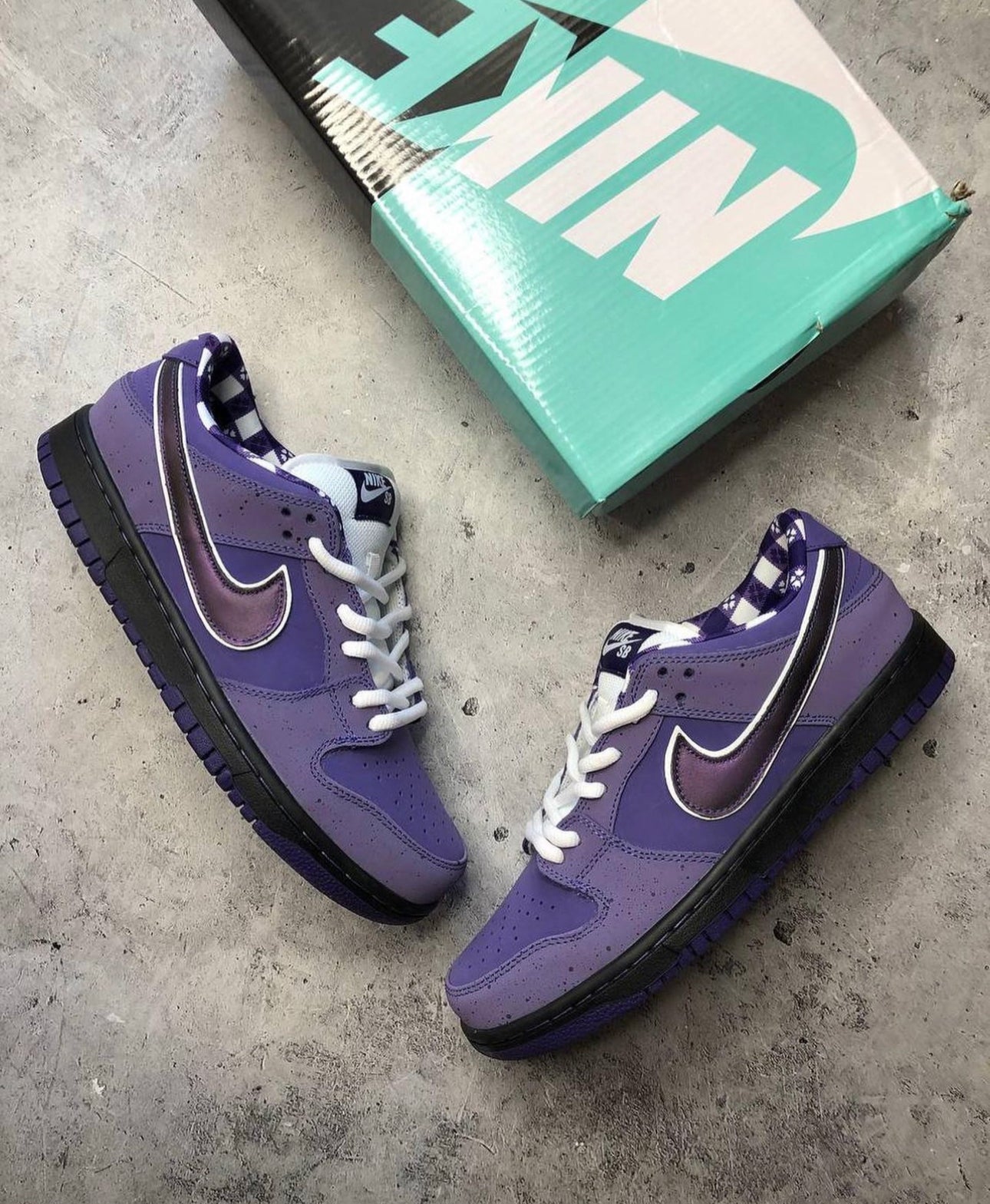 SB Dunk Low Concepts Purple Lobster